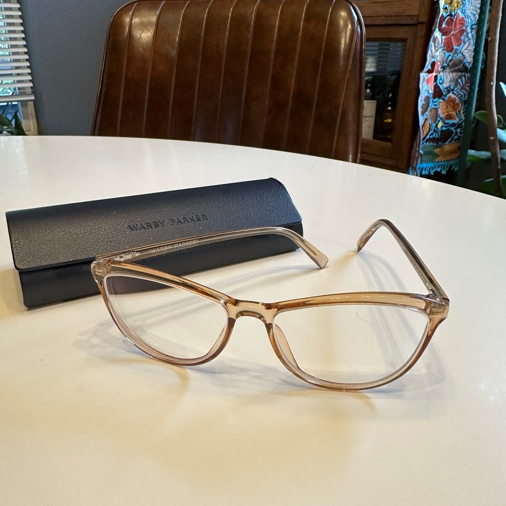 Warby Parker Louise Wide Cat Eye Frame